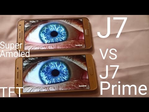 Samsung Galaxy J7 Prime Display (TFT) Test: Compare With J7 (Super Amoled)