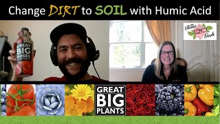 🌹 Change Dirt to Soil w/ Humic Acid Fertilizers from Great Big Plants Update