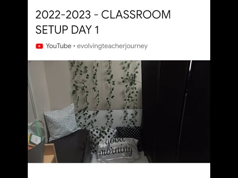 CLASSROOM SETUP #1 * 2022-2023