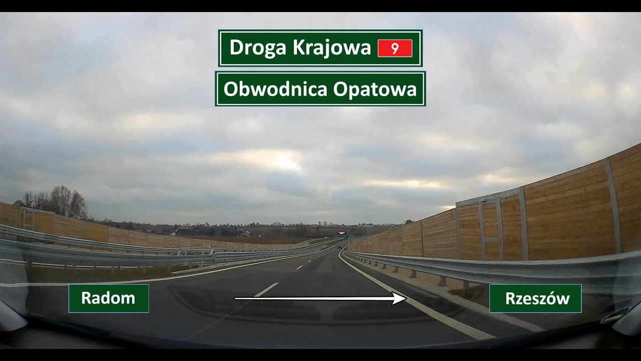 Droga Krajowa DK9: Obwodnica Opatowa - węzeł Opatów I - Opatów (S74)