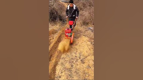 micro-tillage machine # Weeding machine ditching and loosening machine # Things #shortsvideo