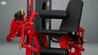Checkout Seated Leg Curl / Extension Combo By @jeraifitnessindia screenshot 5