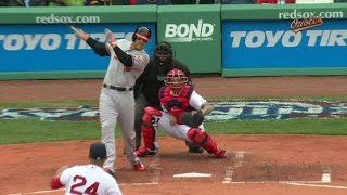 BAL@BOS: Davis plates a pair with single in the 3rd