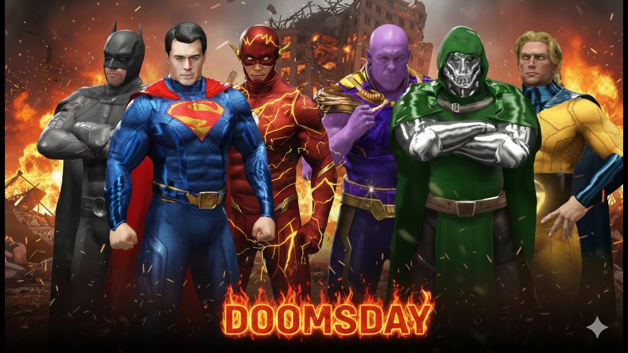 Justice League vs Doctor Doom – One Villain to End Them All | Marvel vs DC | DOOMSDAY Battle 2