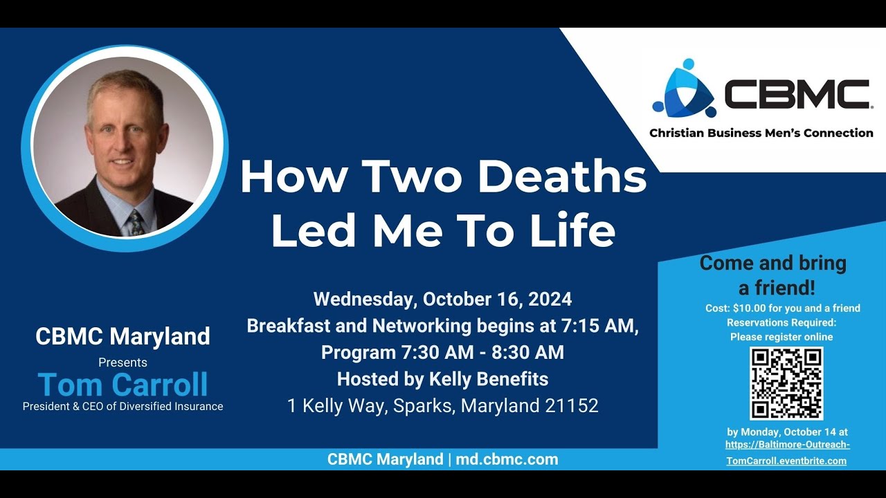 CBMC Metro North Outreach Tom Carroll - Oct 16, 2024