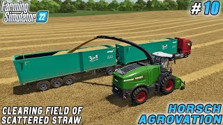 Mineral Product Sales and Forage Harvester Straw Collection | HORSCH AgroVation Farm | FS 22 | #10