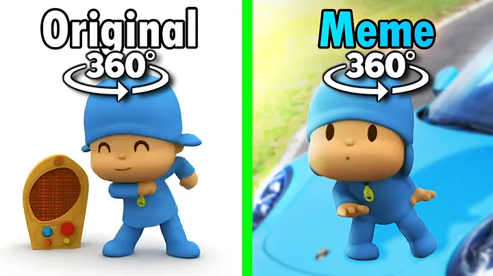 360° VR Pocoyo Dance Original VS Meme | MUEVELOU - VAD BOYZ / Muevelo Pocoyo Original