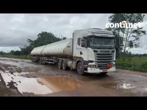 Buraco entre Tarauacá e Cruzeiro do Sul pode suspender de vez o tráfego na BR-364