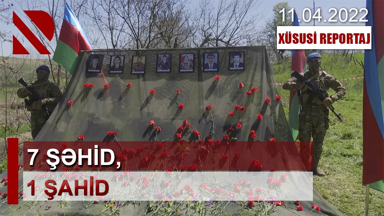 7 şəhid, 1 şahid - 25 il əvvəl düşmənə əsir düşməmək üçün özlərini partladan şəhidlər anıldı