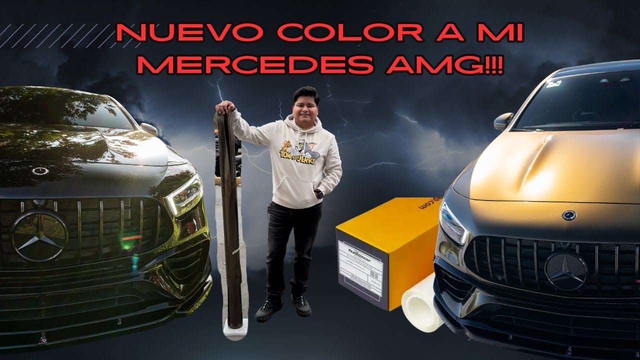 Nuevo color al Mercedes AMG! // Parte 1