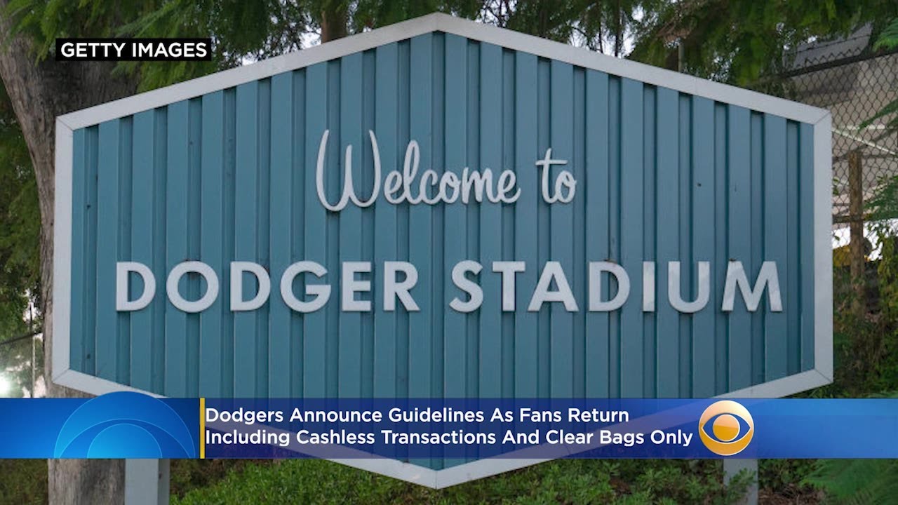 Dodgers Announce Guidelines As Fans Return Including No Cash