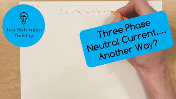 The Easiest Most Accurate Way to Calculate Three Phase Neutral Current in an Unbalanced Load