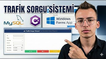 MySQL ile Trafik Sorgu Sistemi Programı | Windows Forms App | Kod Videosu - Ödev #2