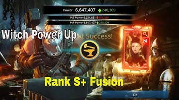 Darkness Rises Tips and Tricks: Rank S+ Fusion & Witch Power Up!