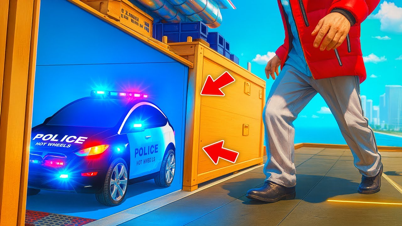 KLEINSTES POLIZEI AUTO GEFUNDEN in GTA 5 (Hide & Seek)