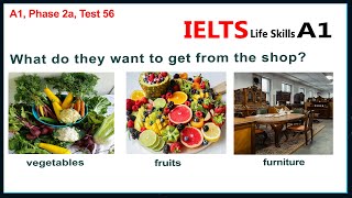 Ielts Life Skills A1 Listening Test 56 New 2025