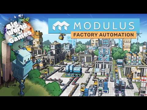 Modulus: Factory Automation | Cozy Factory Builder | First Play!