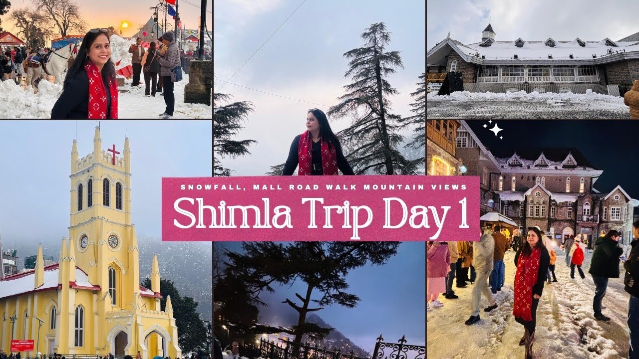 Shimla in Winter ❄️ | Simple Travel Vlog😍☃️| Winter Vlog 2026 #Shimla#ShimlaSnow#viral  #WinterVibes