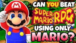 Kun je Super Mario RPG uitspelen met ALLEEN MARIO? (Remake)