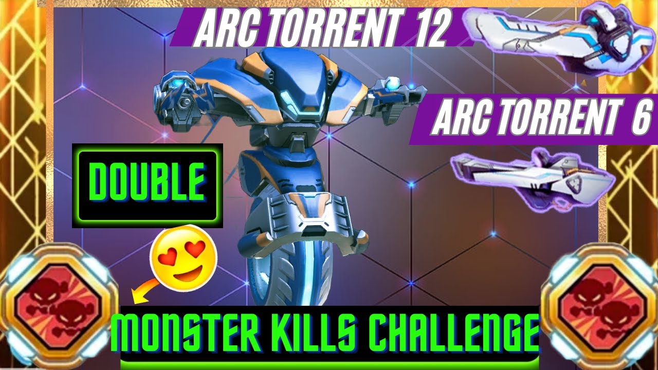 Godlike, Double Monster Kills in 1 Battle 😱 HOW❓ Arc Torrent 12 Gameplay, Mech Arena