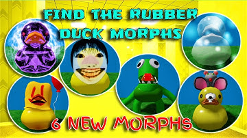 Find The Rubber Duck Morphs - 6 NEW Rubber Duck Morphs! [BACKROOMS] Roblox