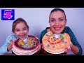 Torta Challenge/Prepara Torta Personala/Curcubeu vs Inspiratie/Jasmina vs Mamica