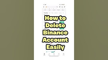 How to delete a Binance account | Guide | Binance account delete or disable kaise kare | Binance
