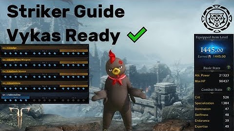 Striker Build Guide Vykas Ready  - Deathblow Striker Showcase
