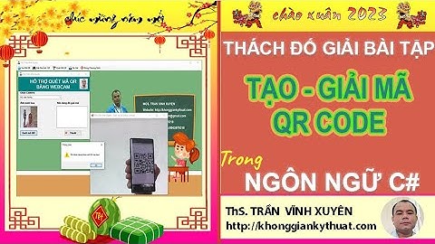 Thử Thách Lập Trình Tạo Mã QR Trong Lập Trình C#