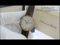 Vintage 18k IWC Watch With Original Inner &amp; Outer Box