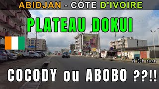 🇨🇮 Ivory Coast – PLATEAU DOKUI: one neighborhood, two municipalities (COCODY-ABOBO), Abidjan