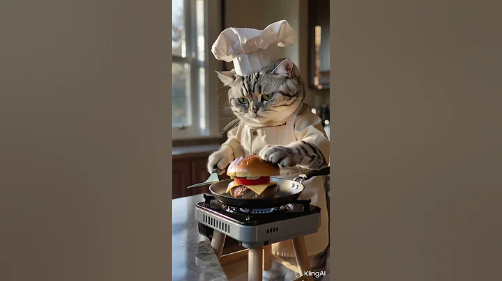 Watch the video about Silver Shorthair Chef’s Burger Debut