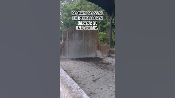 MAKAM MASSAL EX PENJAJAHAN JEPANG DI INDONESIA #penjajahan #makamjuang #mandor #shorts
