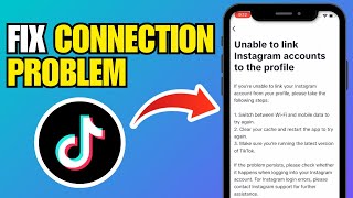 How To Fix Invalid Request Parameters Are Invalid Problem Connecting Instagram To TikTok Profile