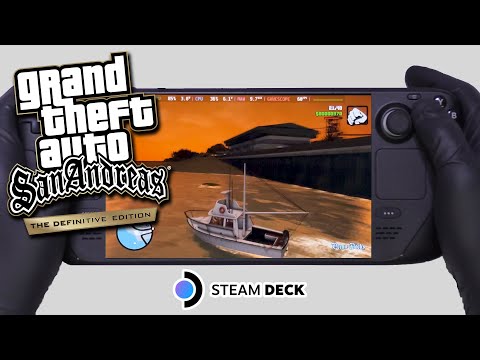 Grand Theft Auto: San Andreas – The Definitive Edition | Steam Deck Gameplay | Steam OS