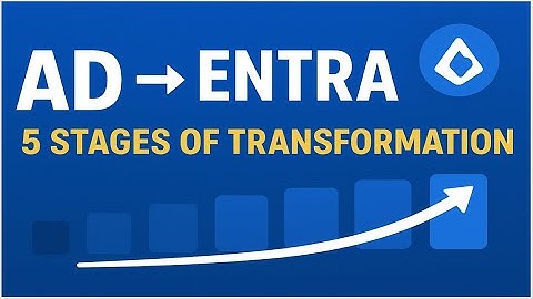 5 Stages of Active Directory → Microsoft Entra ID Transformation 🚀  Modern Identity Journey