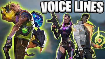 Gekko Interactions with other Agents (Voicelines) | VALORANT