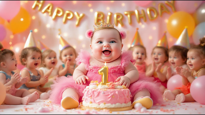 Happy Birthday Song | Cute Baby Dance Party! 🎉 | Fun Birthday Song for Kids | Neela Tota