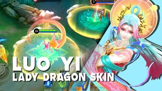 Luo Yi Lady Dragon Skin Gameplay - Mobile Legends Bang Bang