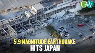5.9 MAGNITUDE EARTHQUAKE HITS JAPAN; 23 INJURED, TRAINS SUSPENDED