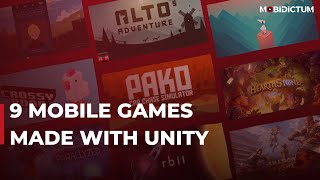 9 Mobile Games Made With Unity