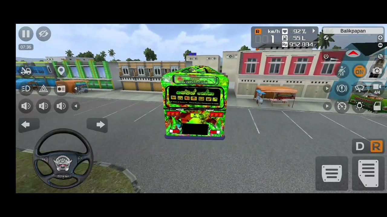 Bus Simulator Indonesia | අහසේ සැගවුනු මාර්ගය