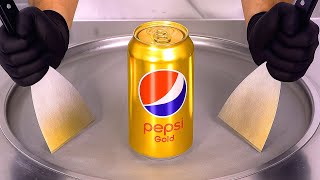 Pepsi D Ice Cream Rolls Satisfying Visual Asmr