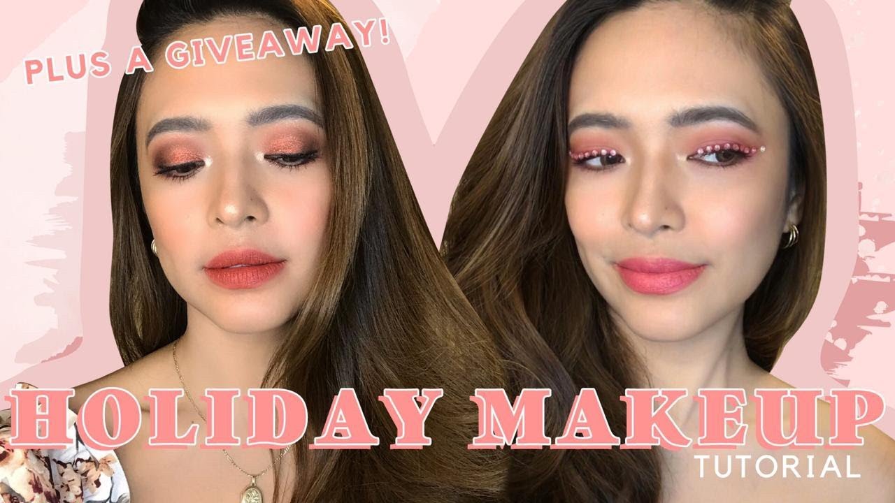 Easy Glam Makeup Tutorial + Giveaway! Holiday Looks 2020 | Bangs Garcia-Birchmore