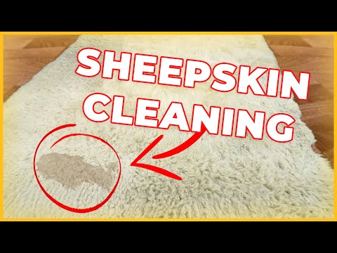 How to Wash a Sheepskin Rug at Home