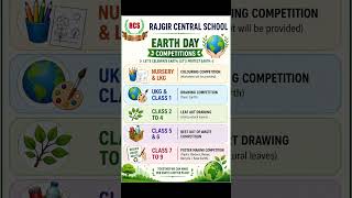 🌎 Earth  Day #rcs #activity #earthday #education #school