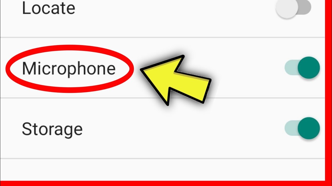 Android Microphone Settings For Beginners