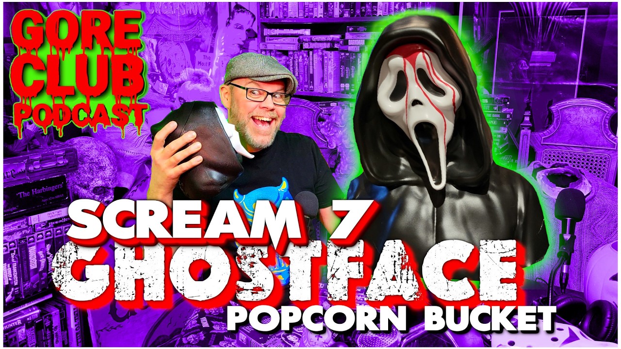 SCREAM 7 GHOSTFACE POPCORN BUCKET
