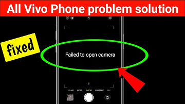 Failed to Open Camera Problem In Vivo Phone | How to Fix Failed to Open Camera Problem On Vivo