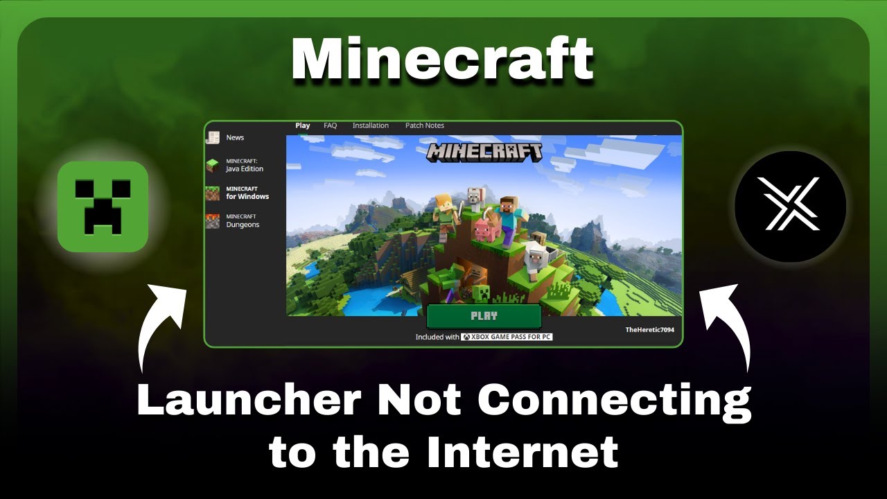 Как исправить проблему с подключением Minecraft Launcher к интернету - Minecraft Launcher не рабо...